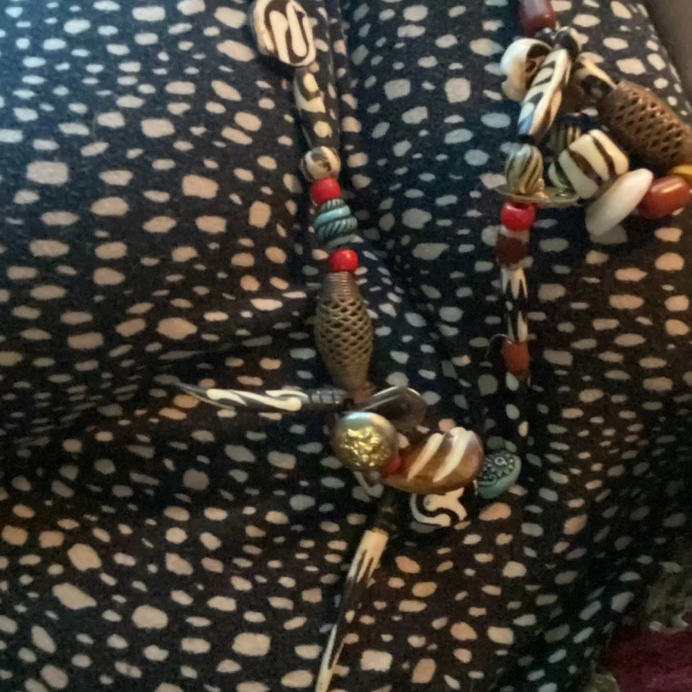 Vintage, amazing, handmade tribal African necklace. (LA) - Picture 9 of 16